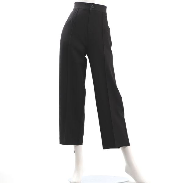 センターシームストレートパンツ