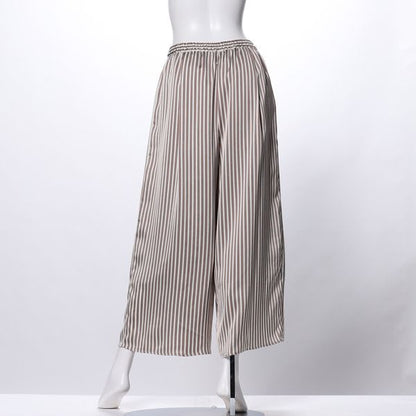 ダブルストライプワイドパンツ