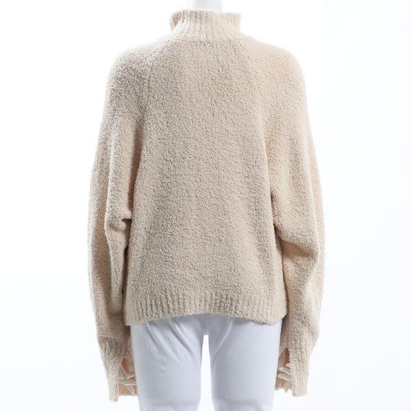 スリットボトルネックニット