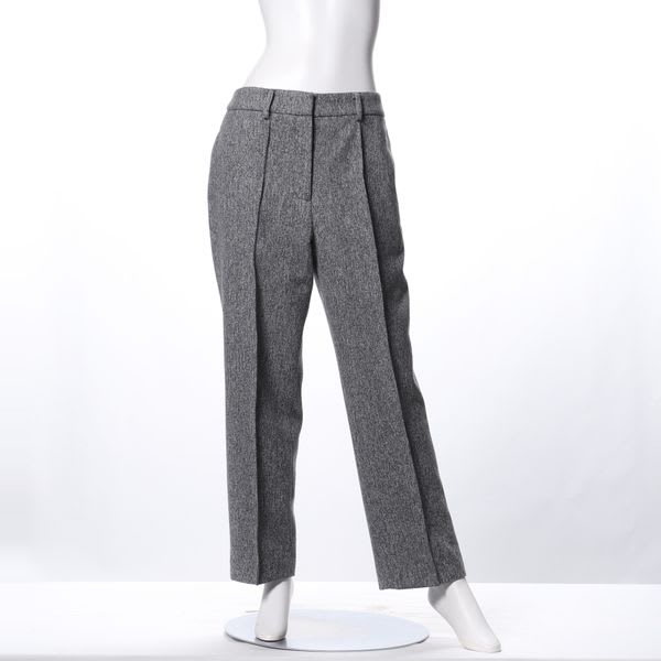 ネップツイードテーパードパンツ