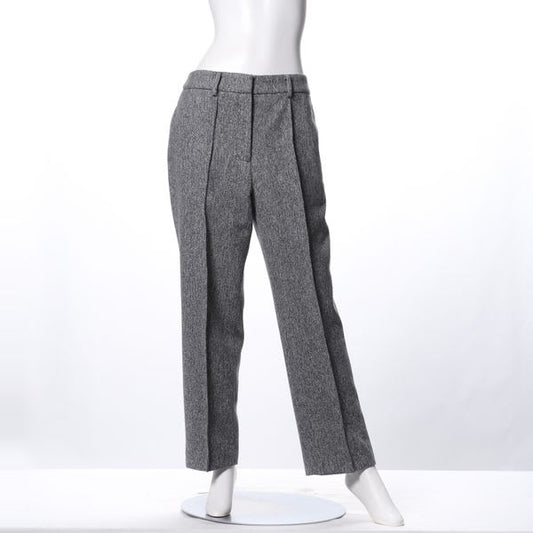 ネップツイードテーパードパンツ