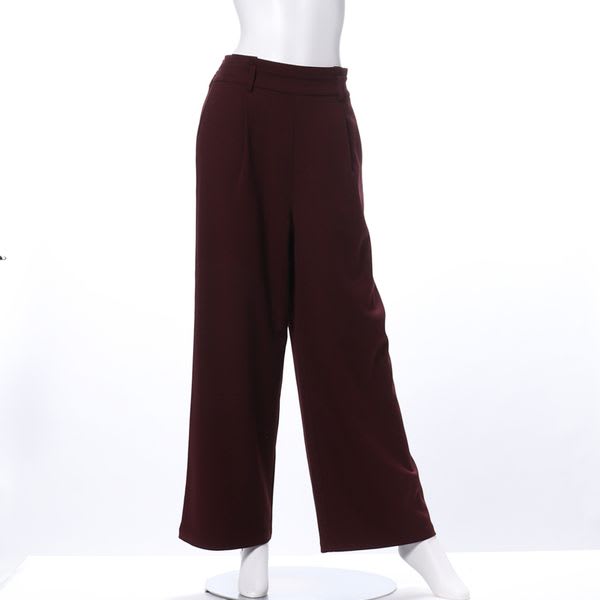 バックゴムワイドパンツ