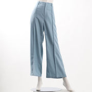 ピンタック入りフレアパンツ