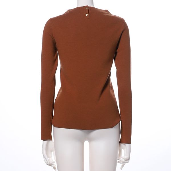 ボトルネックニット