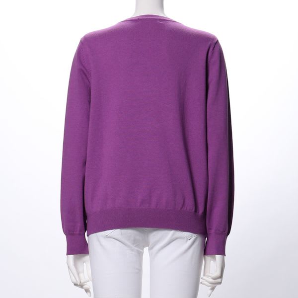 ラウンドネックニット