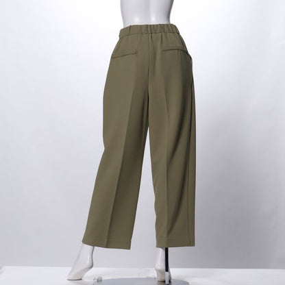 ハイストレッチカルゼワイドパンツ