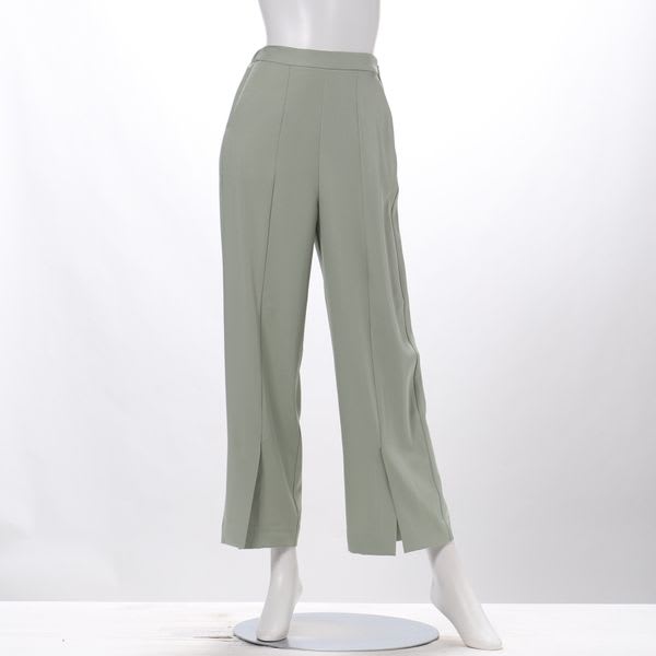 フロントスリットワイドパンツ