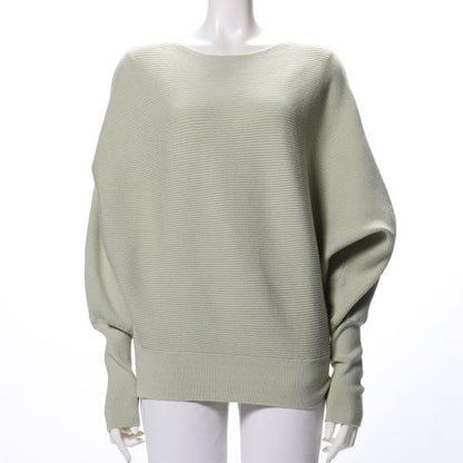 ドルマンスリーブニット