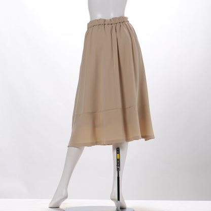 切り替えデザインフレアスカート