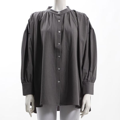 ギャザーデザインボリュームブラウス