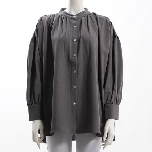 ギャザーデザインボリュームブラウス