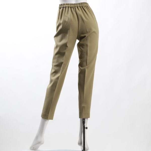 バックゴムテーパードパンツ