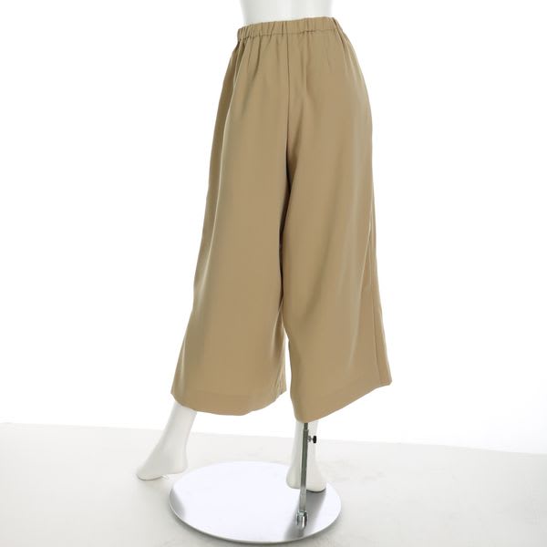 スリット入りフレアパンツ