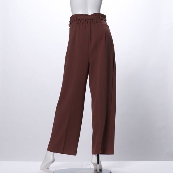 ハイストレッチカルゼストレートパンツ