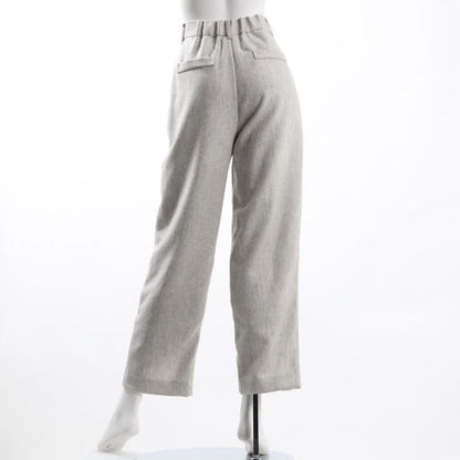 トルコヤーンツイードストレートパンツ