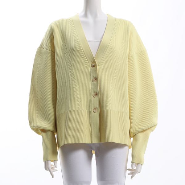 ボリュームスリーブカーディガン