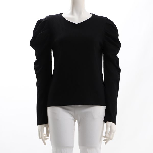 パワーショルダーリブカットソー