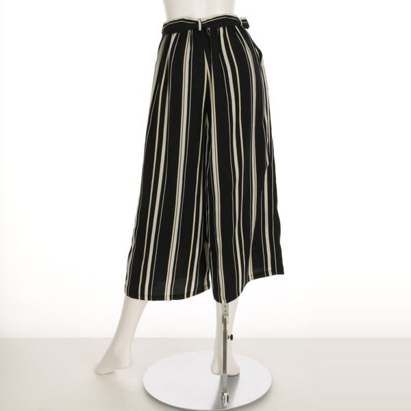マルチストライプワイドパンツ