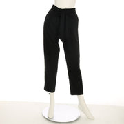 ウエストリボン付きテーパードパンツ