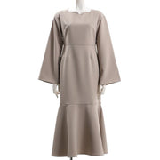 ベルスリーブマーメイドシルエットワンピース