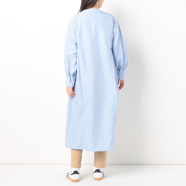 サイドデザインシャツワンピース