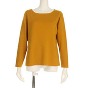 ボートネックニットプルオーバー