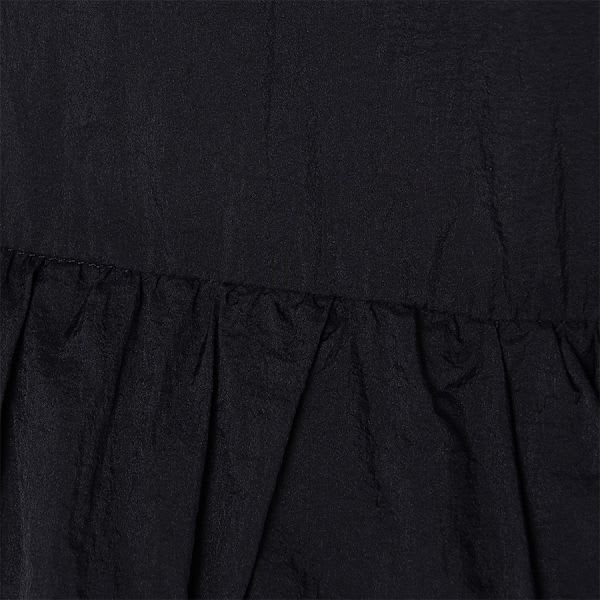 ウエスト切り替えふんわりスリーブブラウス