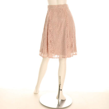 総レースフレアスカート