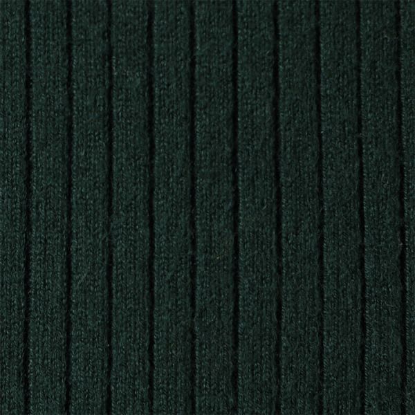 リブハイネックニット