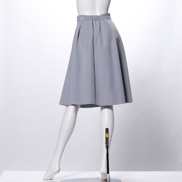 ふっくらダブルクロスフレアスカート