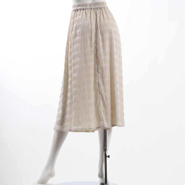 切り替えデザインティアードスカート