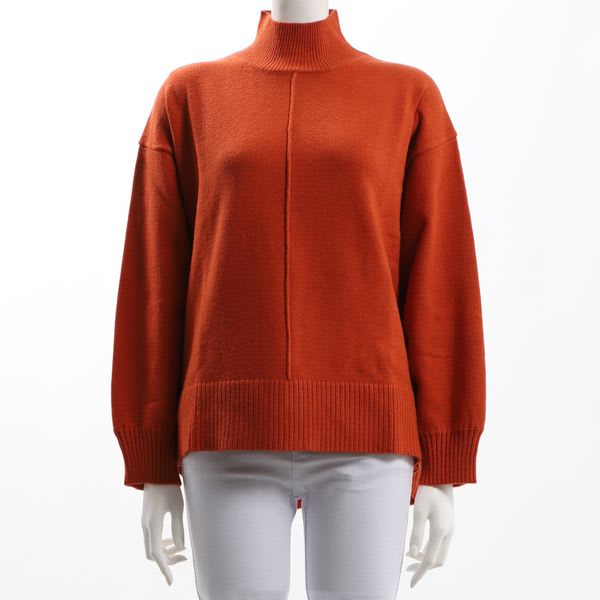 フロントタックバックスリットオーバーサイズニット