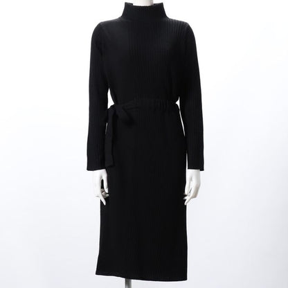 ハイネックサイド結びワンピース