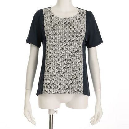 小花レースカットソー