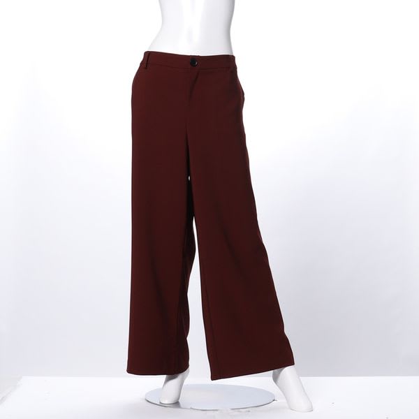 ベーシックデザインワイドパンツ