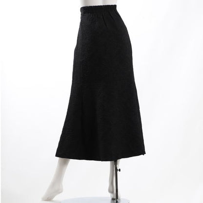 マーメイドシルエットジャガードスカート