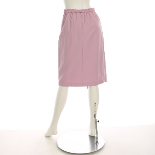 ラップ風ボタンタイトスカート