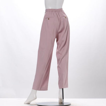 シンプルストレートパンツ