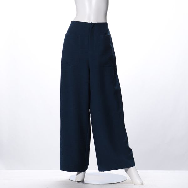 アウトポケットデザインワイドパンツ