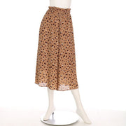 レオパードプリントフレアパンツ