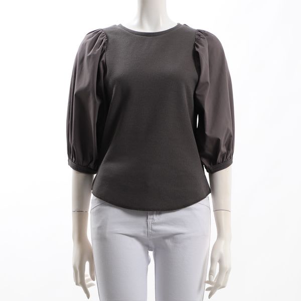 パフスリーブカットソー