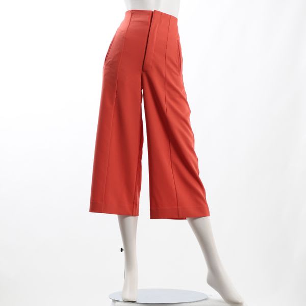 バックゴムデザインワイドパンツ