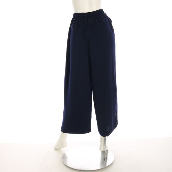 バックゴムタック入りワイドパンツ
