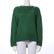 バックテールデザインニット