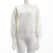 Vネックハイゲージニット