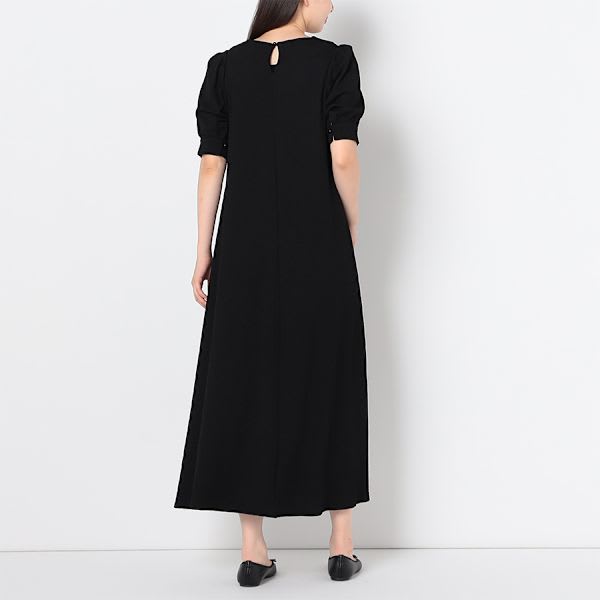 パフスリーブワンピース