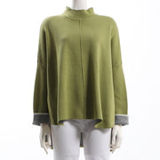 リバーシブルポンチョ風プルオーバー