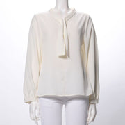 ボウタイブラウス