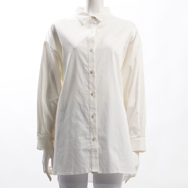 オーバーシルエット前開きシャツ