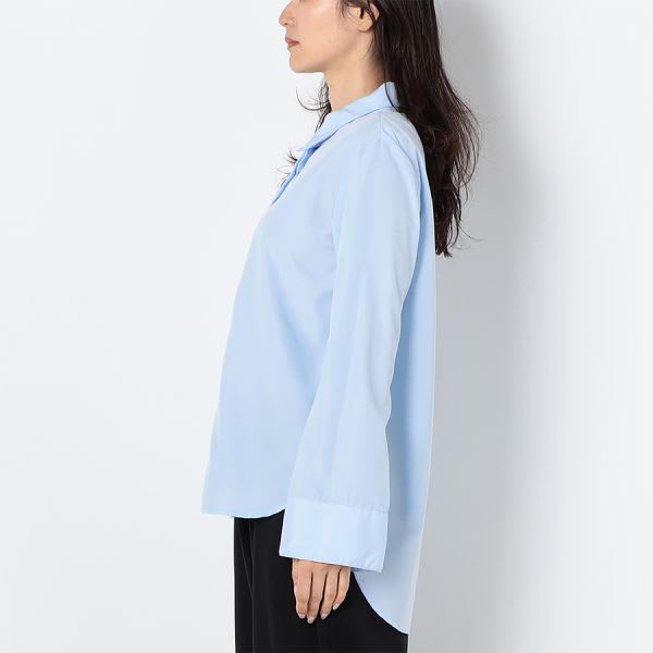 スリットスリーブバックテールシャツ